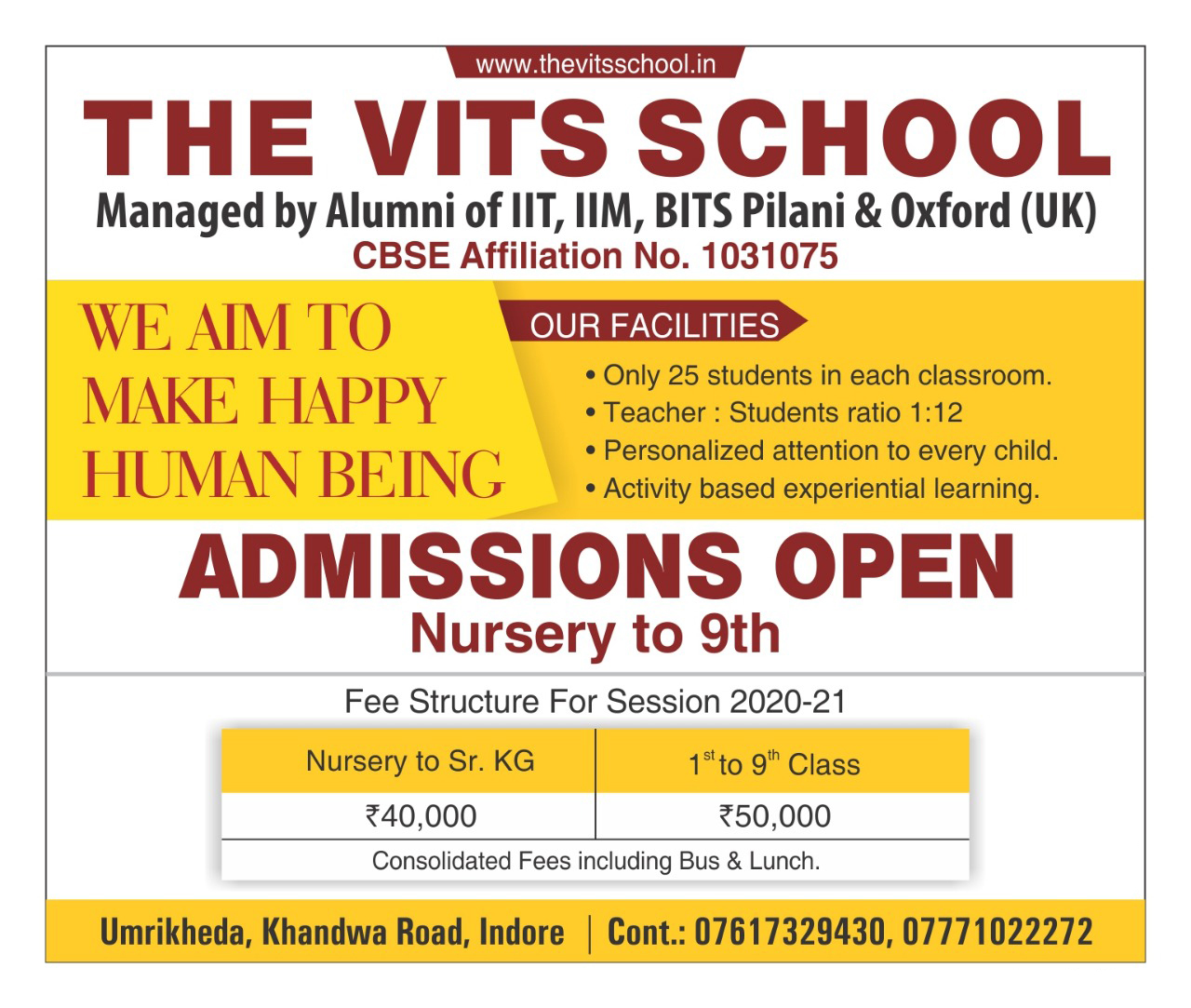 Home The Vits School